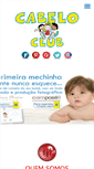 Mobile Screenshot of cabeloclub.com.br